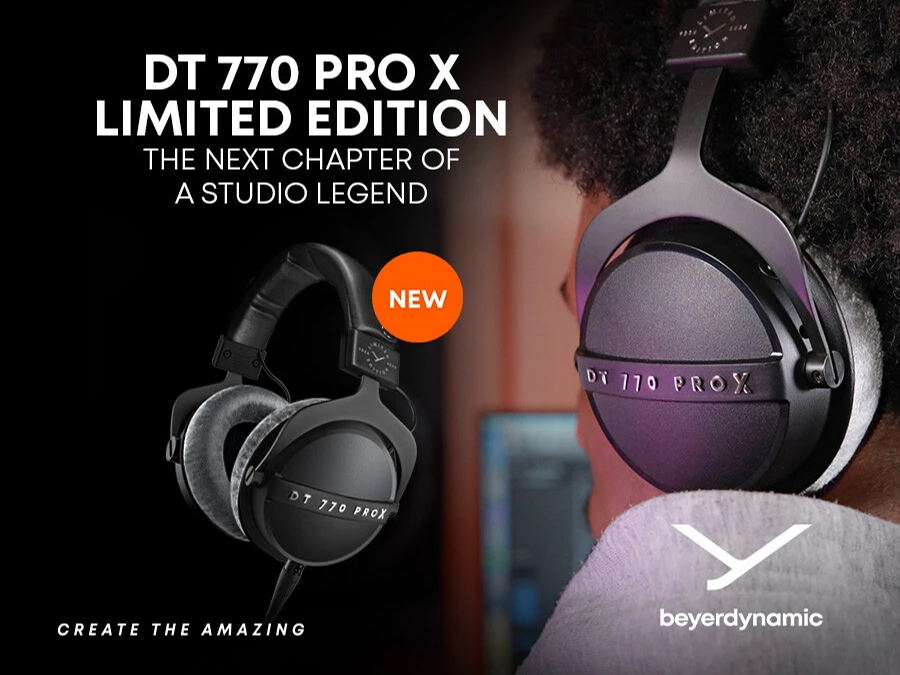 beyerdynamic presents the special model DT 770 PRO X Limited Edition at the NAMM