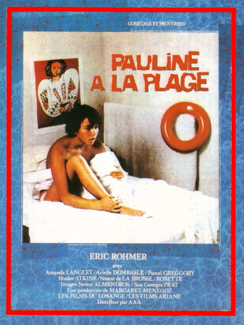 Affiche Pauline à la plage