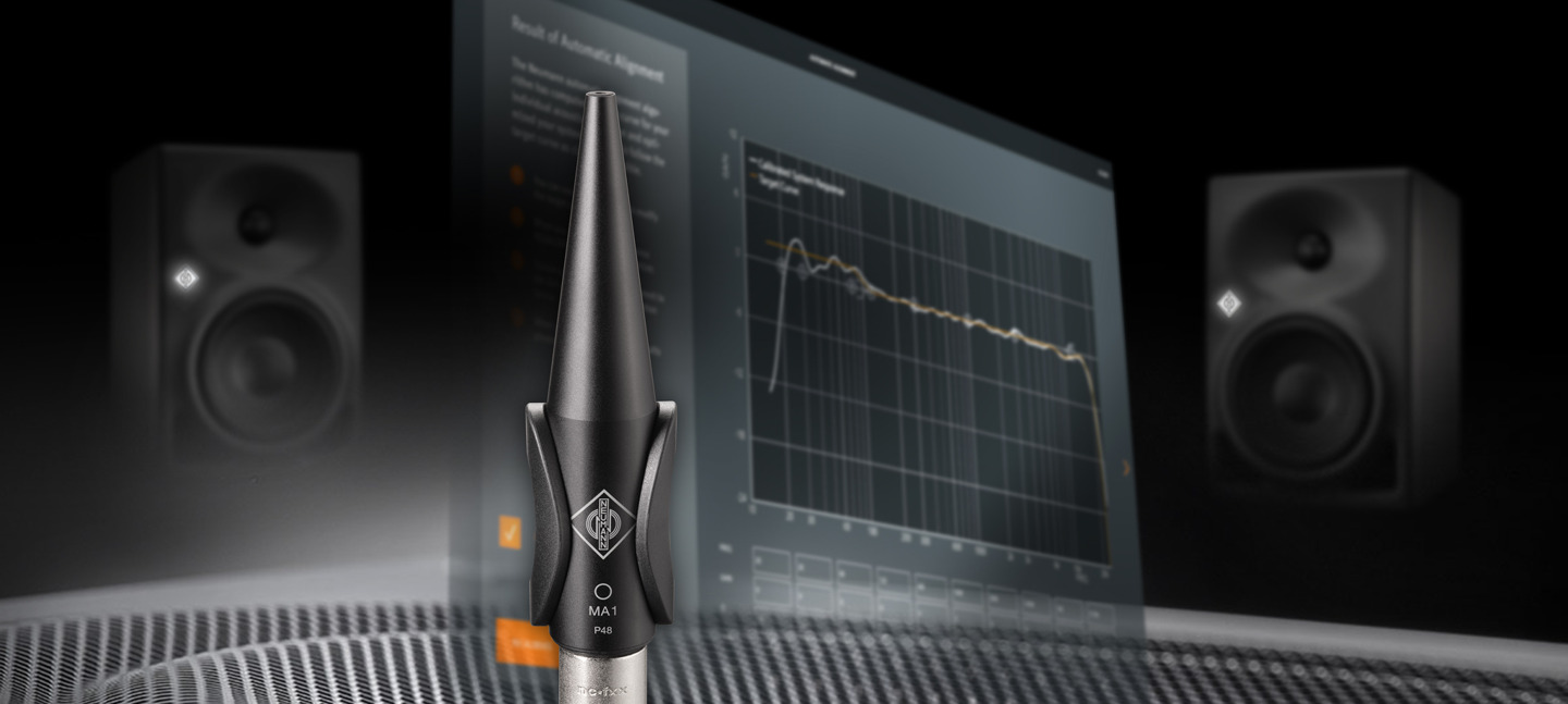 MA 1 – The first automatic monitor alignment from Neumann; jointly developed with Fraunhofer IIS