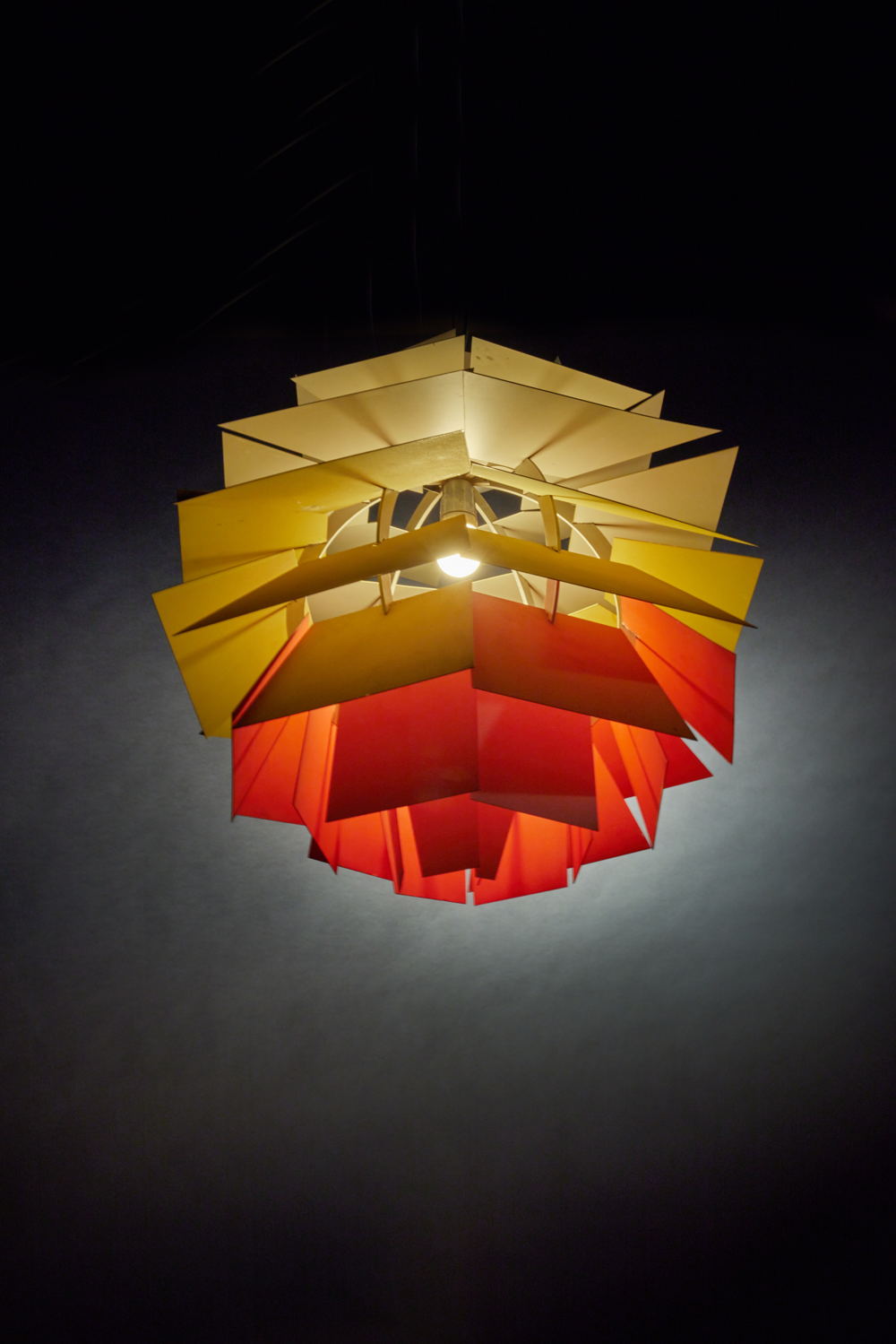 No. 12  “The House of The Day After Tomorrow” Ceiling Light circa 1959