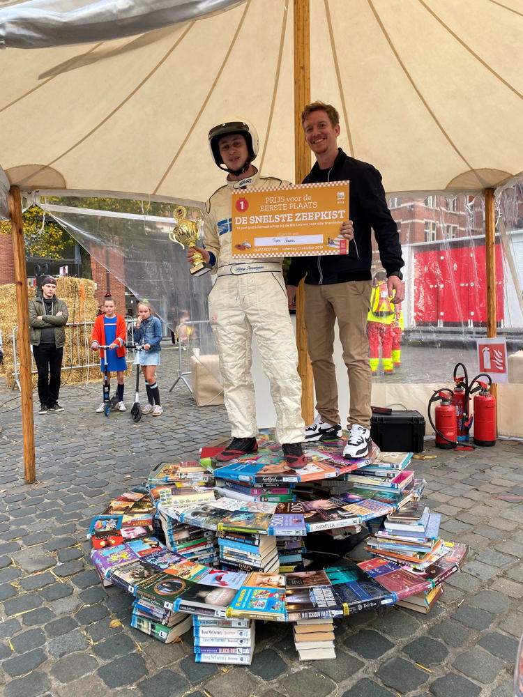 Team Senna: eerste prijs snelste zeepkist
