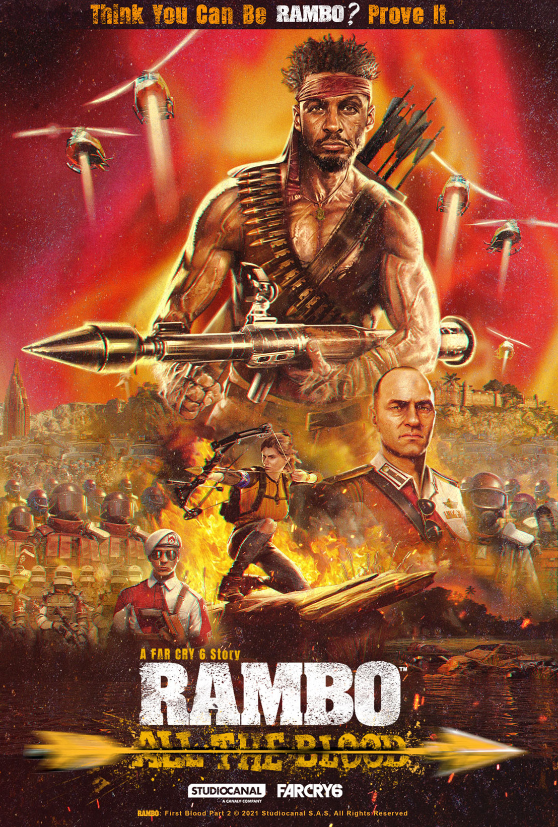 Far Cry® 6: Kostenlose Rambo-inspirierte Crossover-Mission ab sofort verfügbar