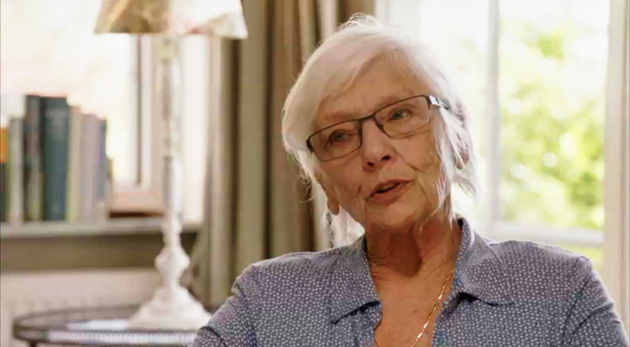Monique Delvaux vandaag - (c) VRT