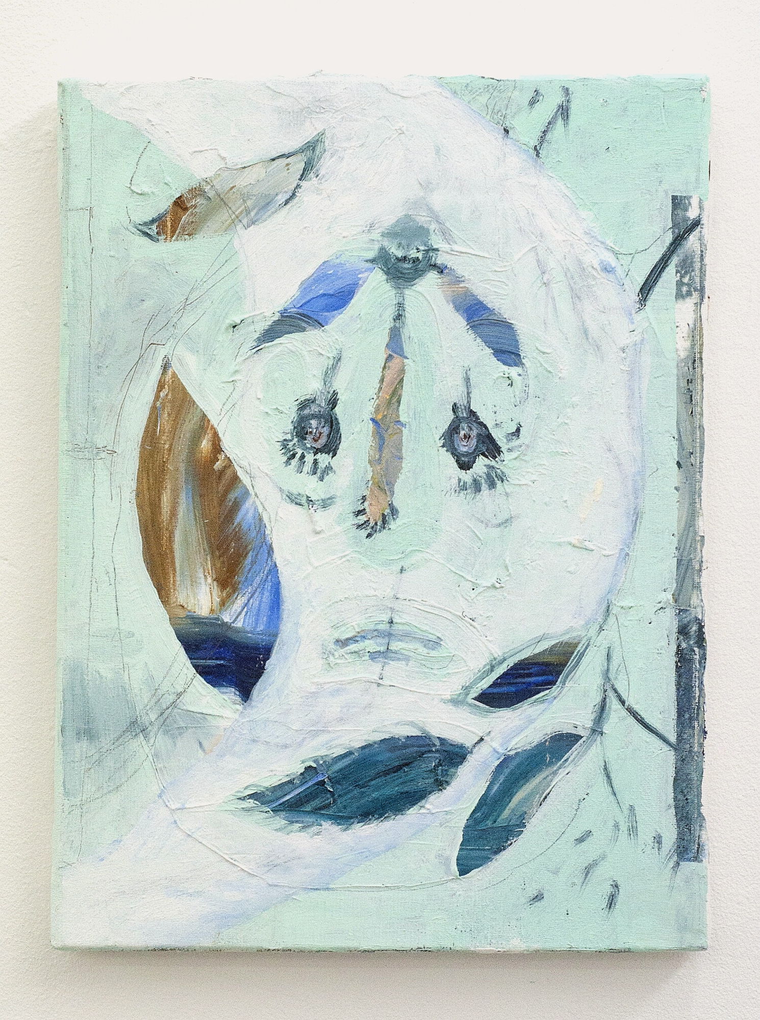 Fia Cielen, Elemental 2, 2020, Oil on canvas, 18.3 x 24.3 cm