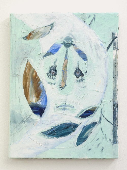 Fia Cielen, Elemental 2, 2020, Oil on canvas, 18.3 x 24.3 cm