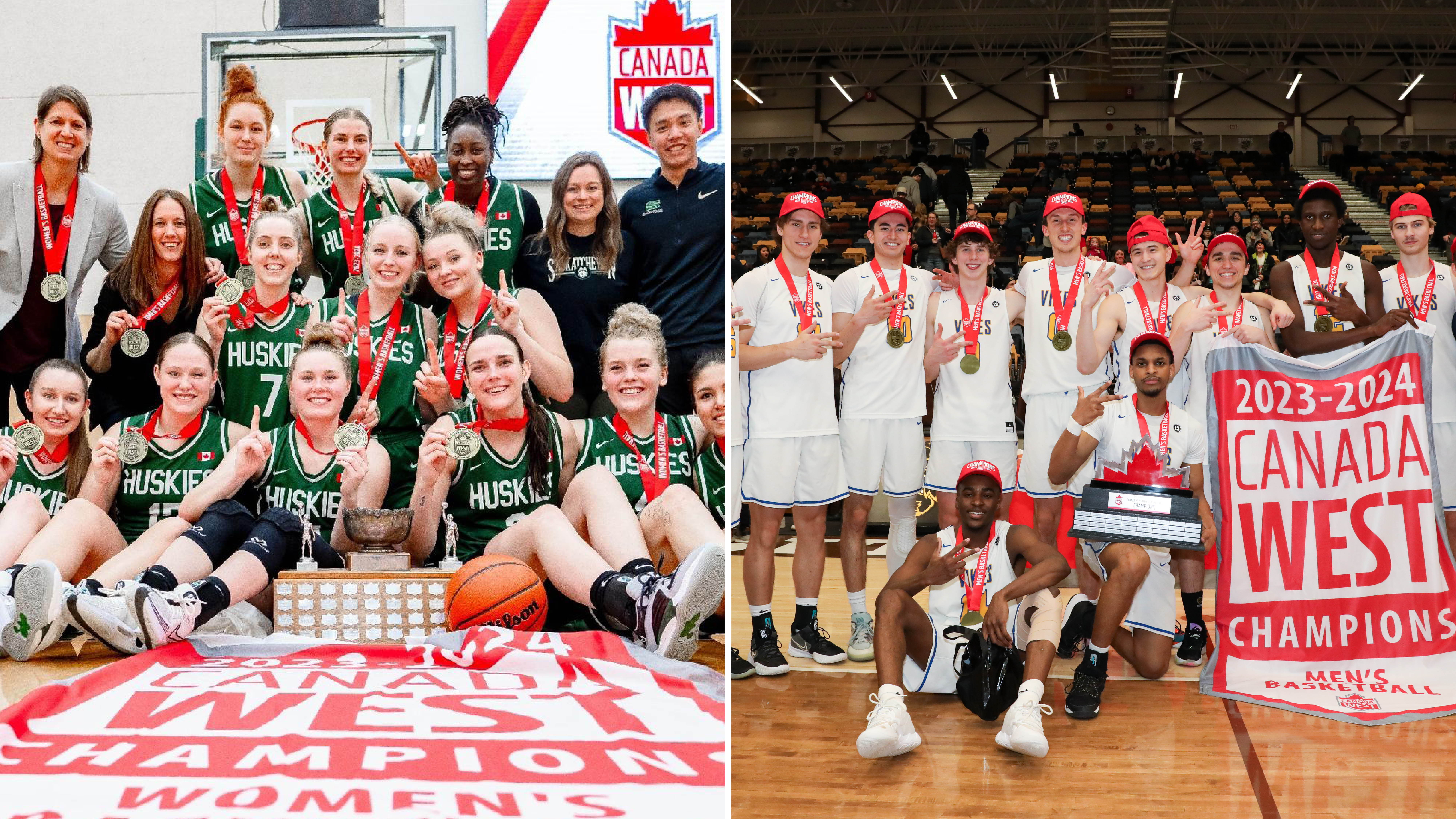 Saskatchewan and Victoria claimed CW banners last season. Photos by Matt Johnson and Dave Mahussier