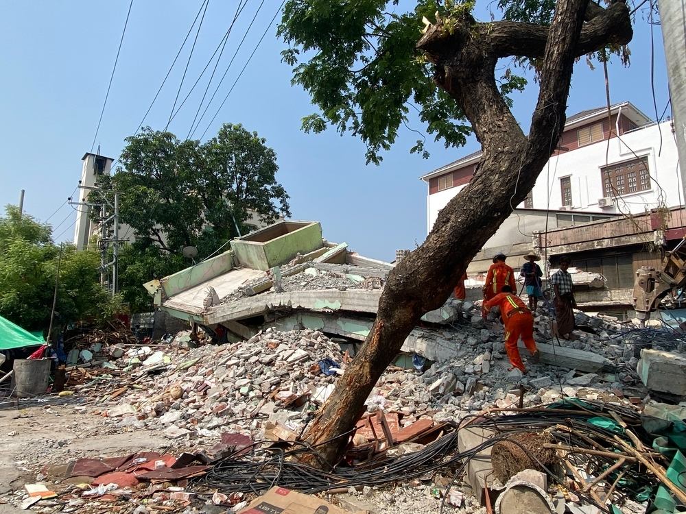 MSF response one month after earthquake in Myanmar