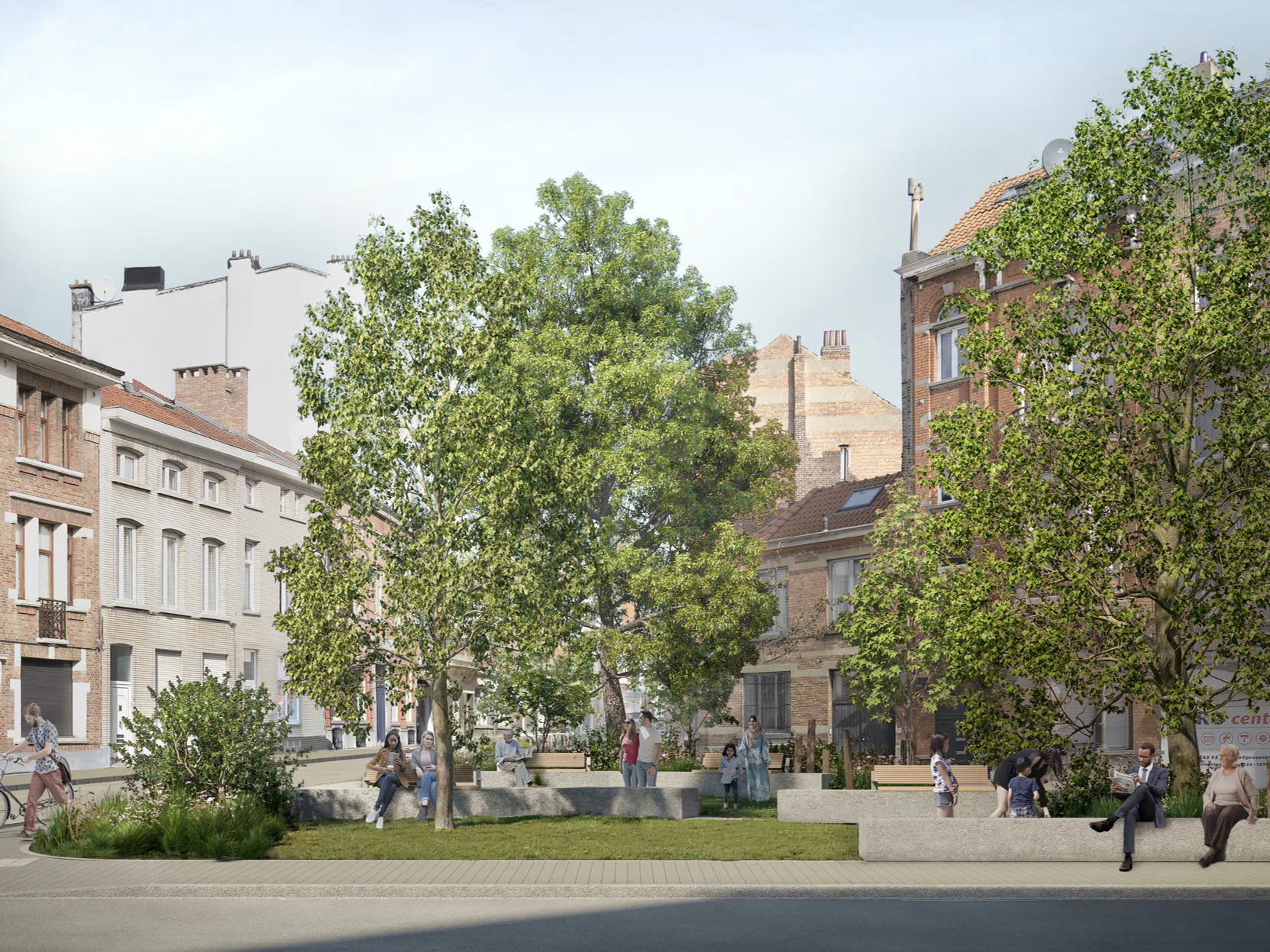 Réaménagement de la rue Albert de Meyer