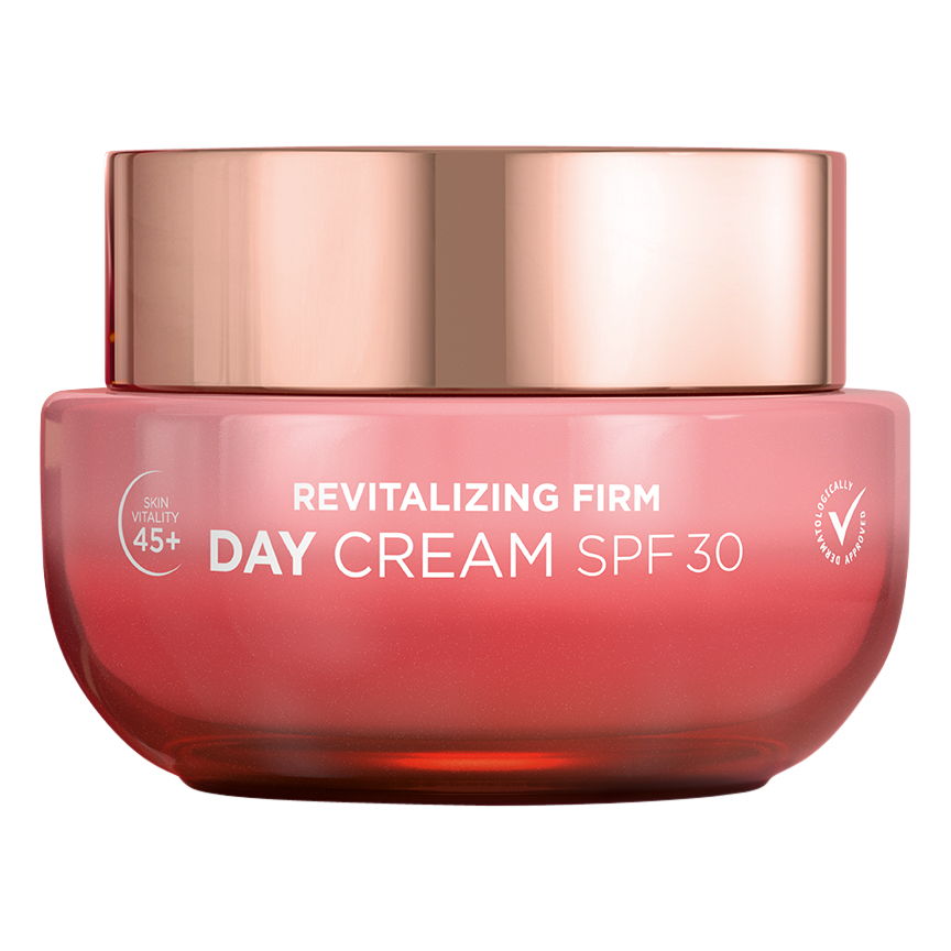 Kruidvat Skin Science Revitalizing Firm Day Cream SPF30 45+ (€8,49)
