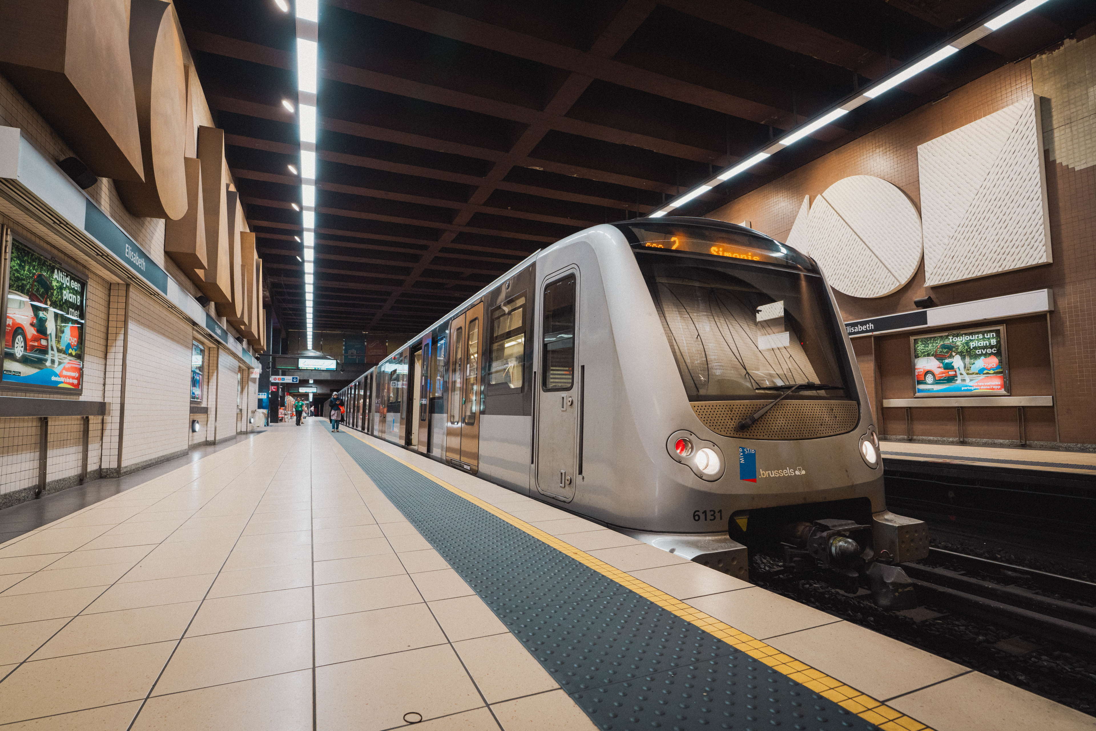 Metroverkeer onderbroken tussen IJzer en Elisabeth op 11 en 12 oktober