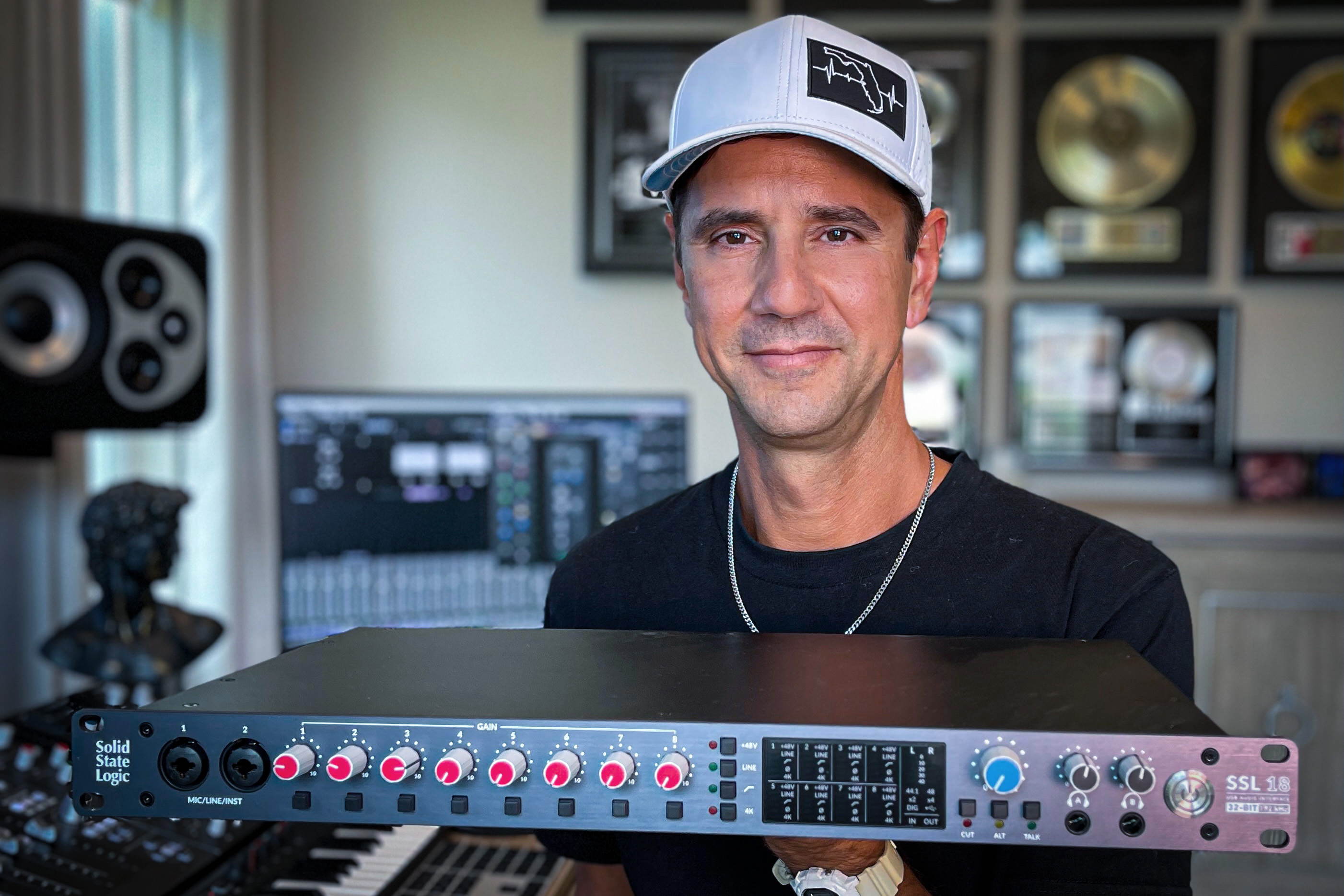 Top Producer & Artist Developer Sal Oliveri Brings SSL Performance to His Studio Adding SSL 18 Audio Interface as New Centerpiece