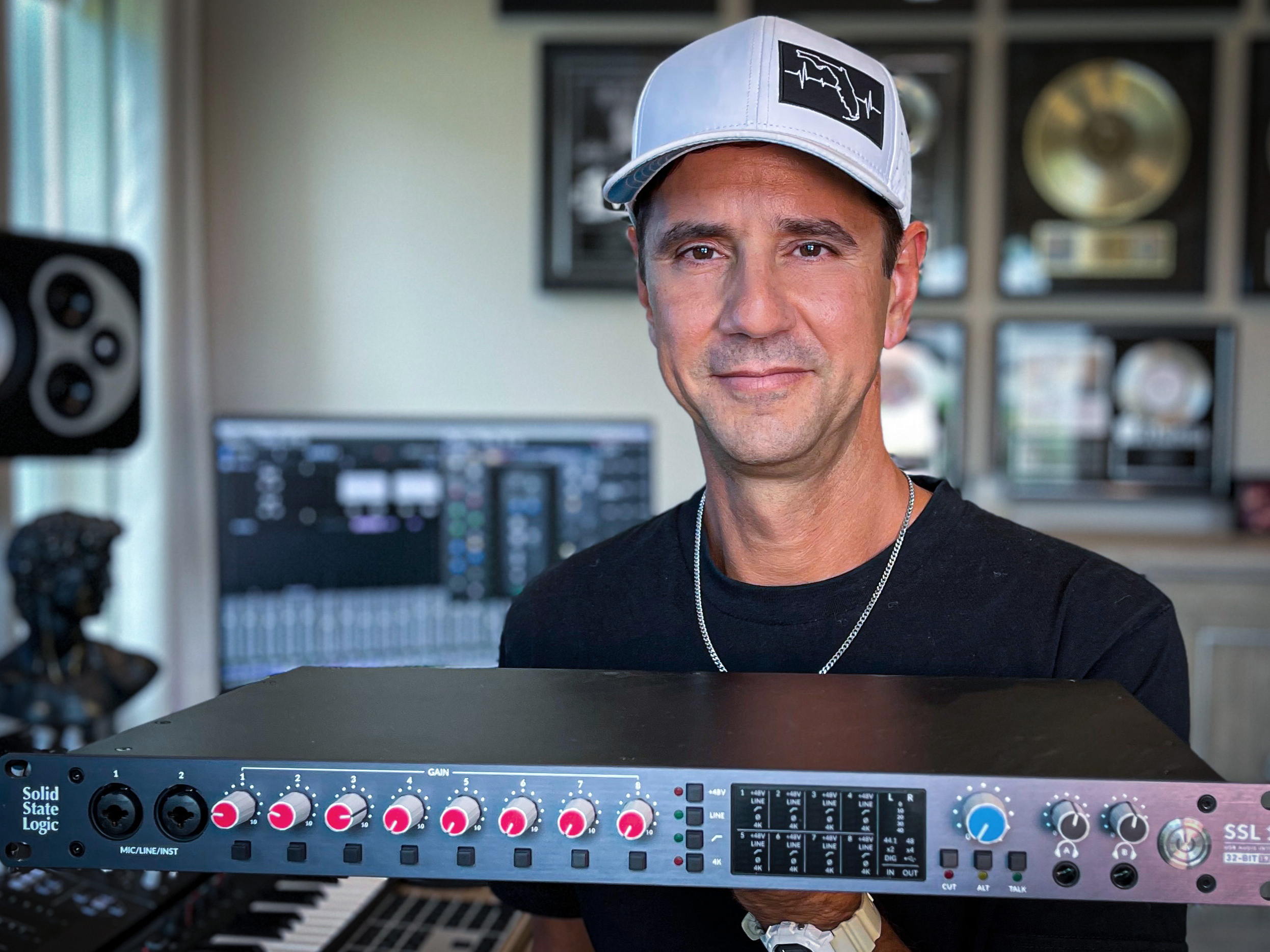 Top Producer & Artist Developer Sal Oliveri Brings SSL Performance to His Studio Adding SSL 18 Audio Interface as New Centerpiece