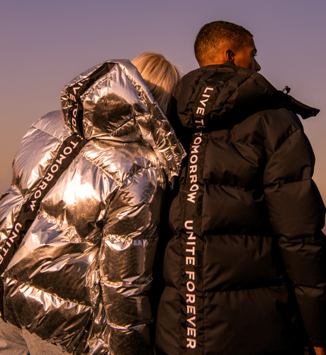 Stand out from the crowd and stay warm during the cold season with the exclusive Tomorrowland Puffer Jackets