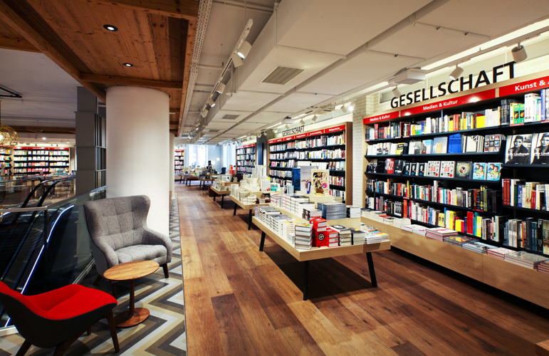 Das entwickelte Konzept setzt neue Maßstäbe sowie ein Zeichen für den modernen Buchhandel; (c) Schwitzke
