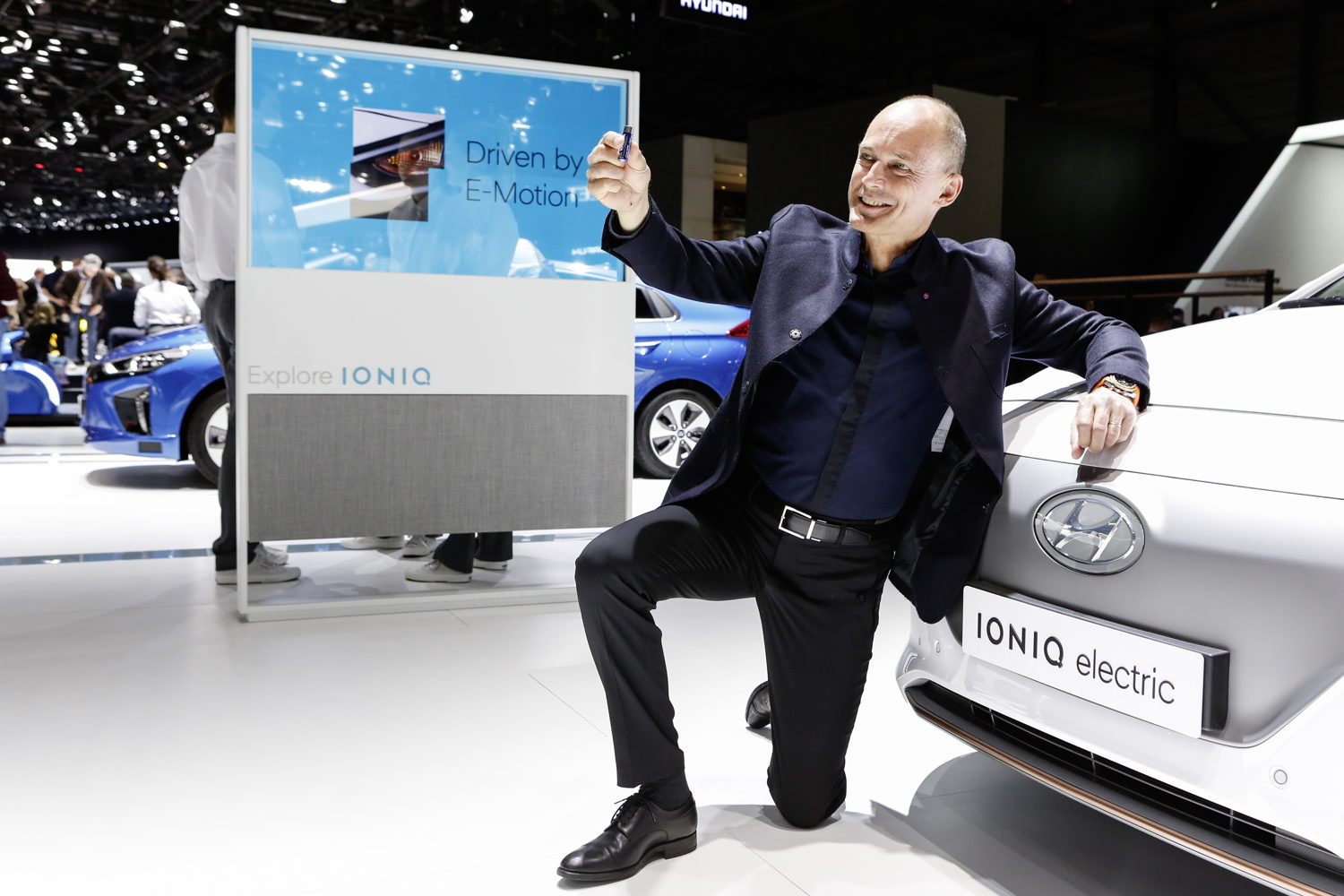 Bertrand Piccard & IONIQ Electric