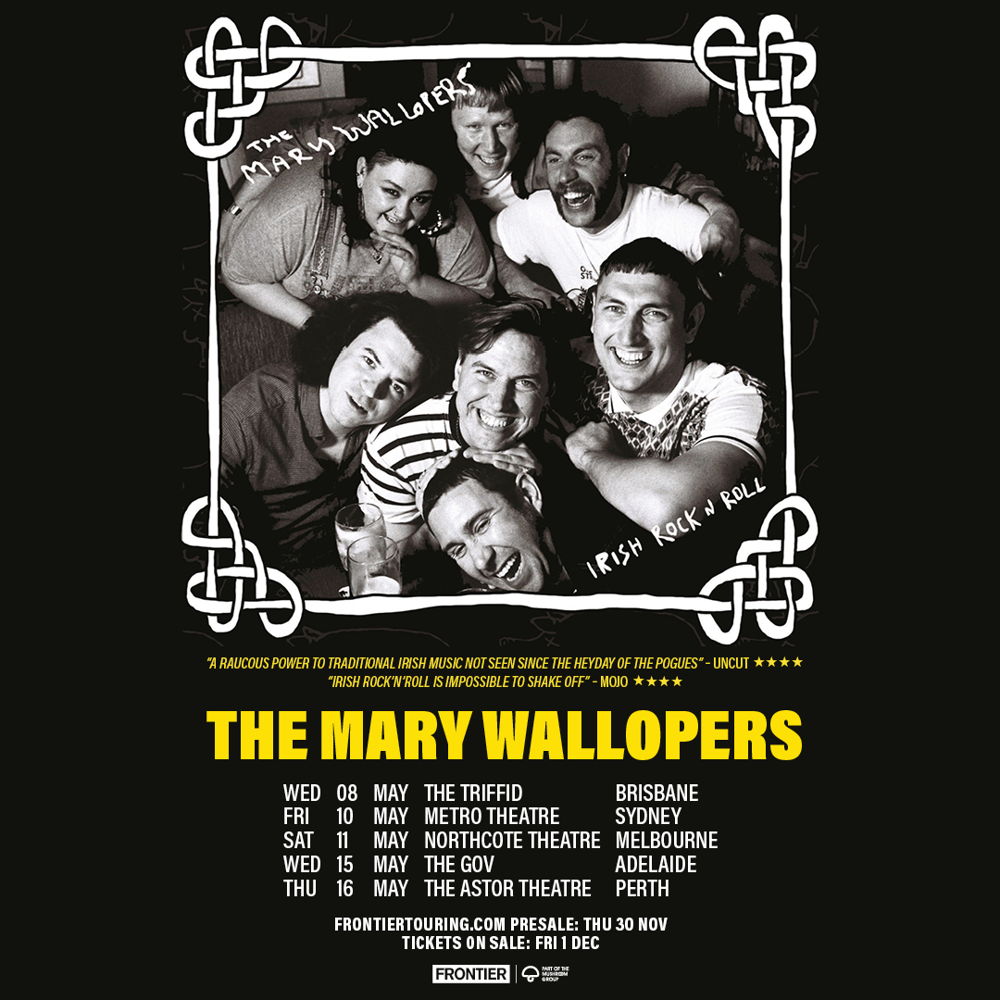 The Mary Wallopers Tour Artwork 1080x1080