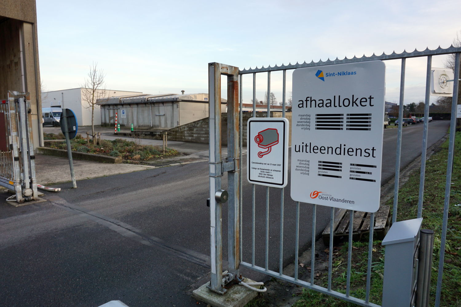 provinciale uitleendienst site Techniekhuis, Industriepark Noord Sint-Niklaas