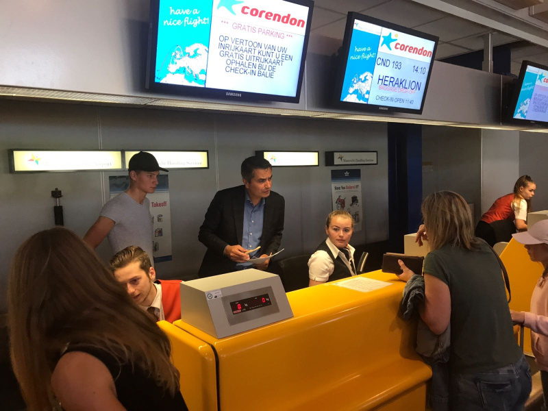Atilay Uslu aan het werk op MAA 1