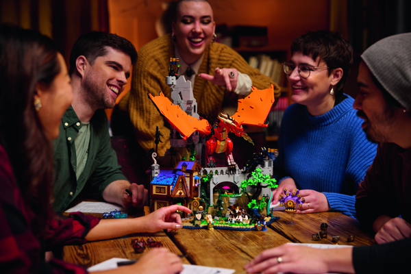 Erlebe ein packendes Baustein-Abenteuer in den Vergessenen Reichen mit dem neuen LEGO Ideas Dungeons & Dragons Set!