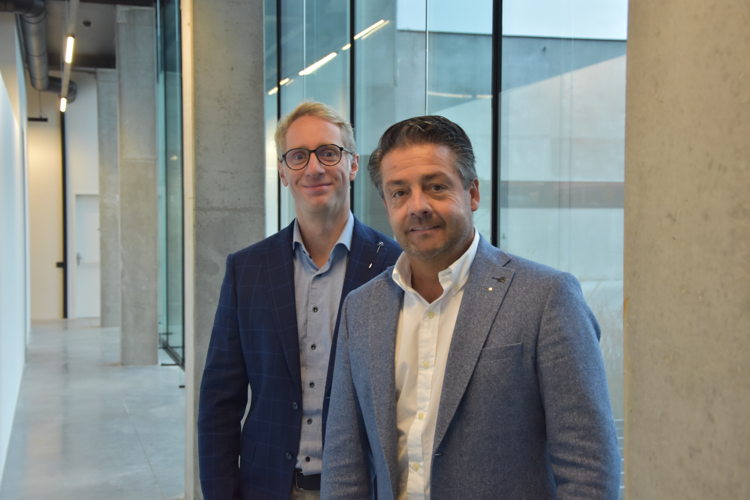 Len Vandekerckhove COO et Tom Verhulst PDG Intermat