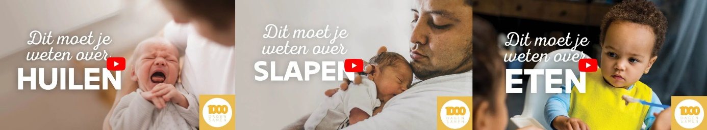 Kind en Gezin lanceerde in juni 2024 met '1000 dagen samen' heel wat nieuwe mini-reportages die ouders informeren en ondersteunen