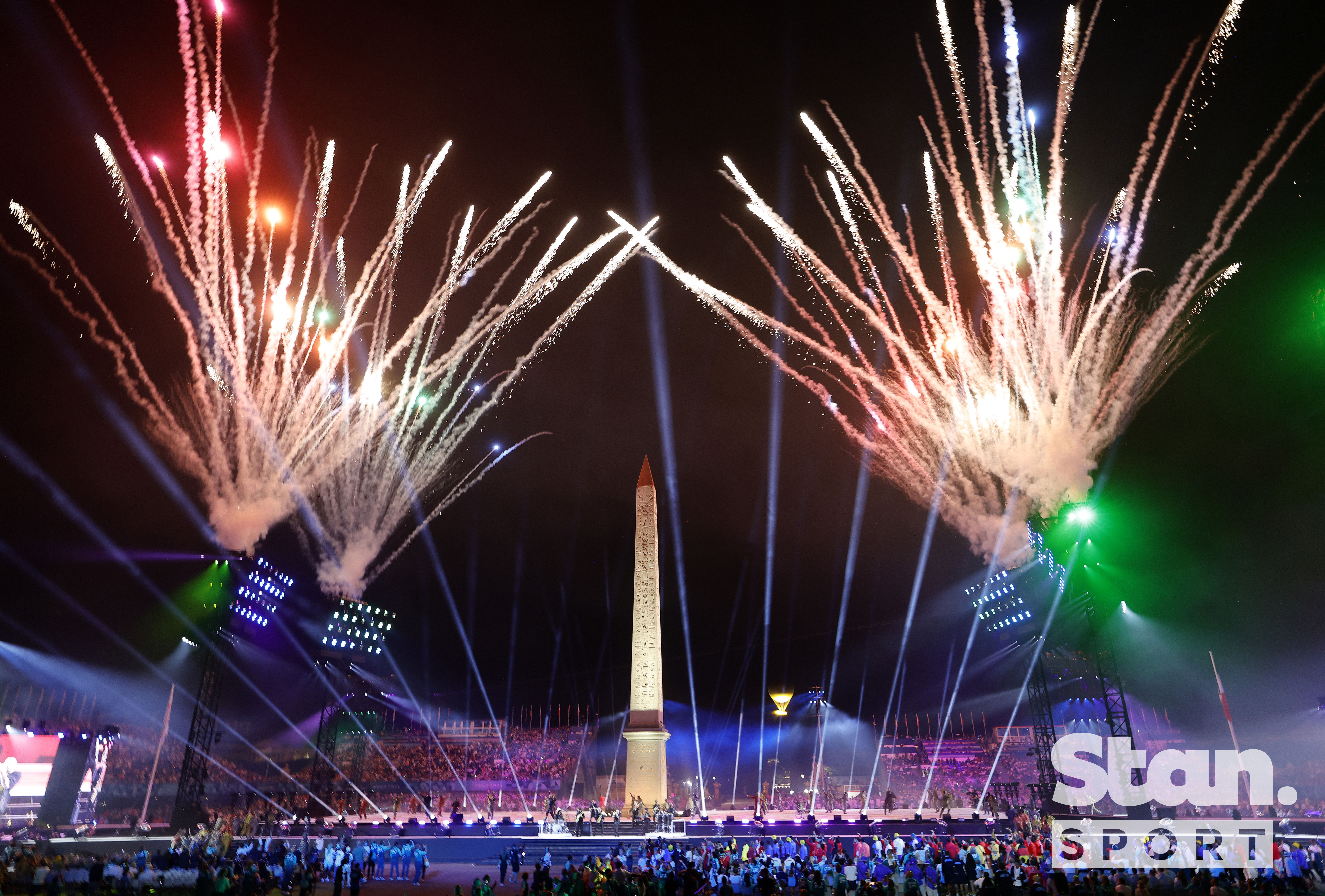 The Paralympics Opening Ceremony gets underway