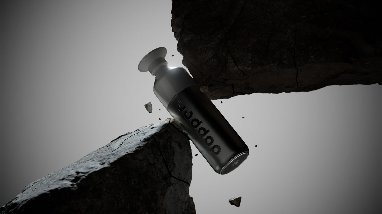 7160_Dopper_Insulated_Silver_580ml_Product_Focus_Stones_1920x1080
