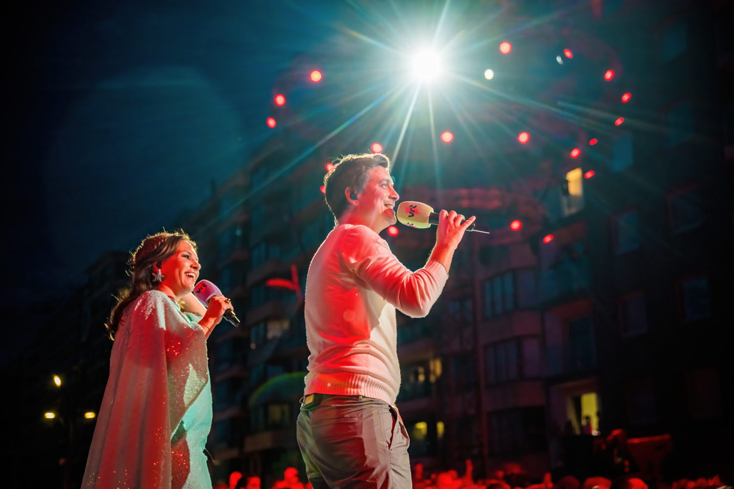Zomerhit 2023, show 3: Niels Destadsbader en Siska Schoeters – © VRT/Jokko