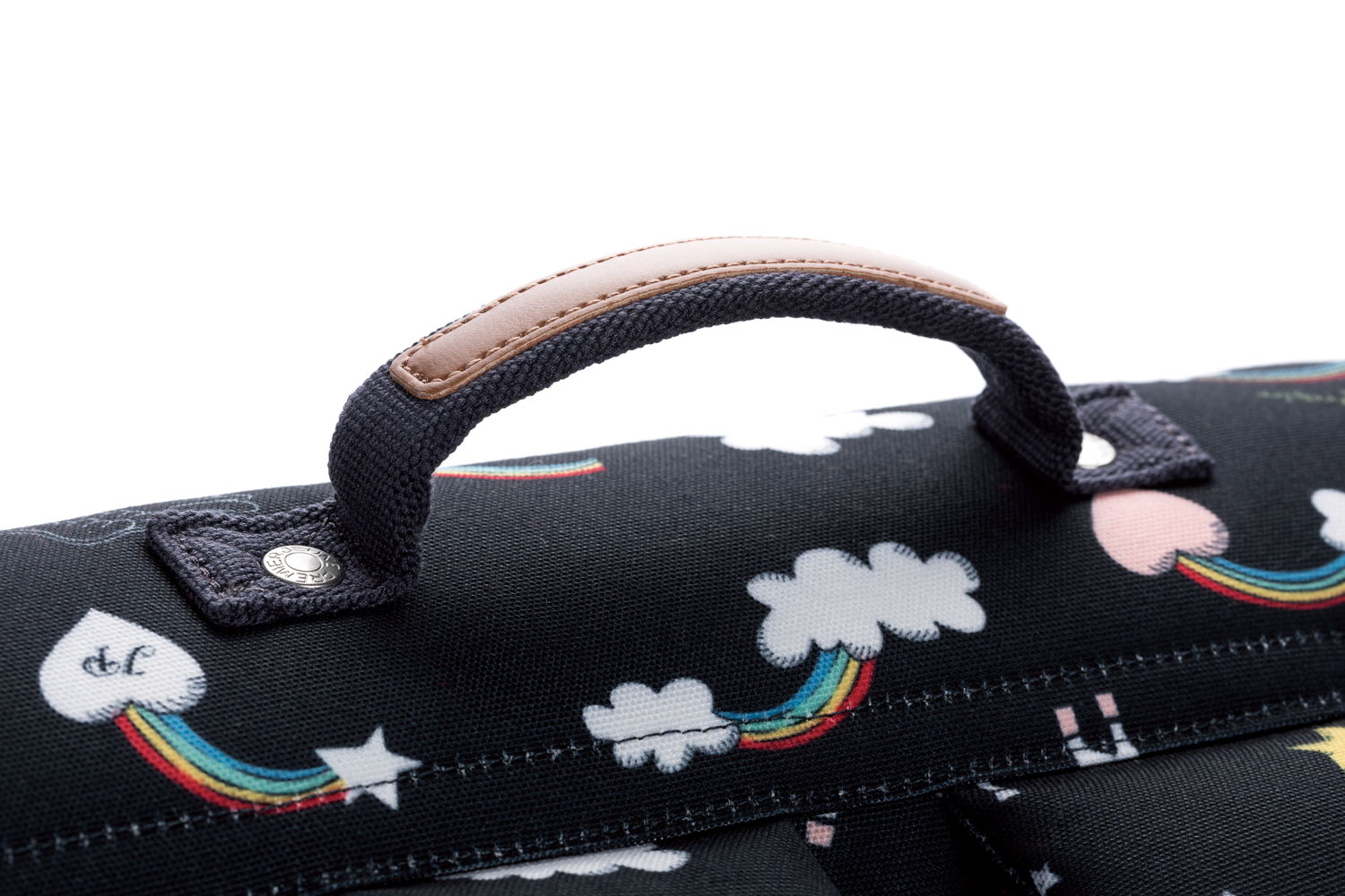 JeunePremier_AW21_ClassicMidi_RainbowUnicorn_DetailHandle_99,9EUR
