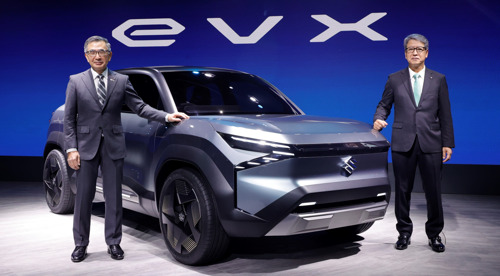 Wereldpremière van Suzuki's eVX  concept EV model