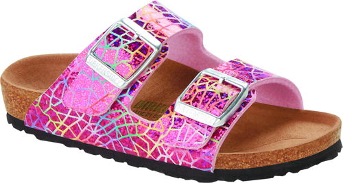 Birkenstock - Arizona Flashy Hologram Pink - 1022189 - 59,95 €