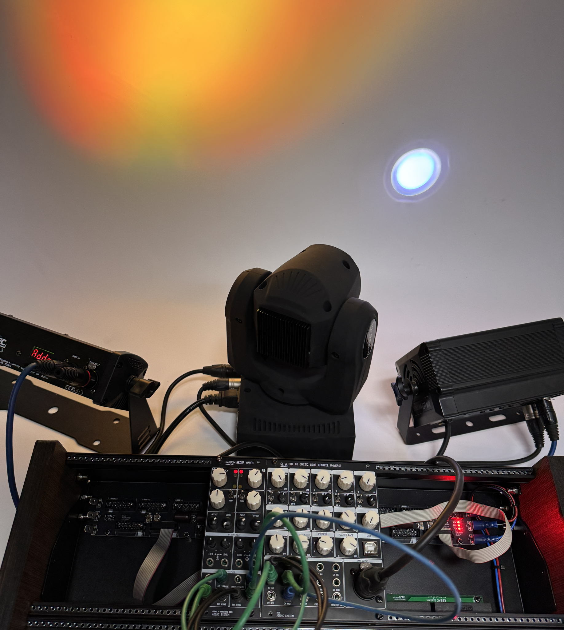 ADDAC System Introduces the CV & MIDI to DMX512 Light Control Universe