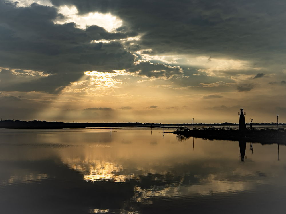 Atardecer en Lake Toho