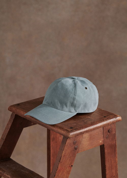 Octobre Editions - Casquette Chase Lin Bleu Acier - 60€