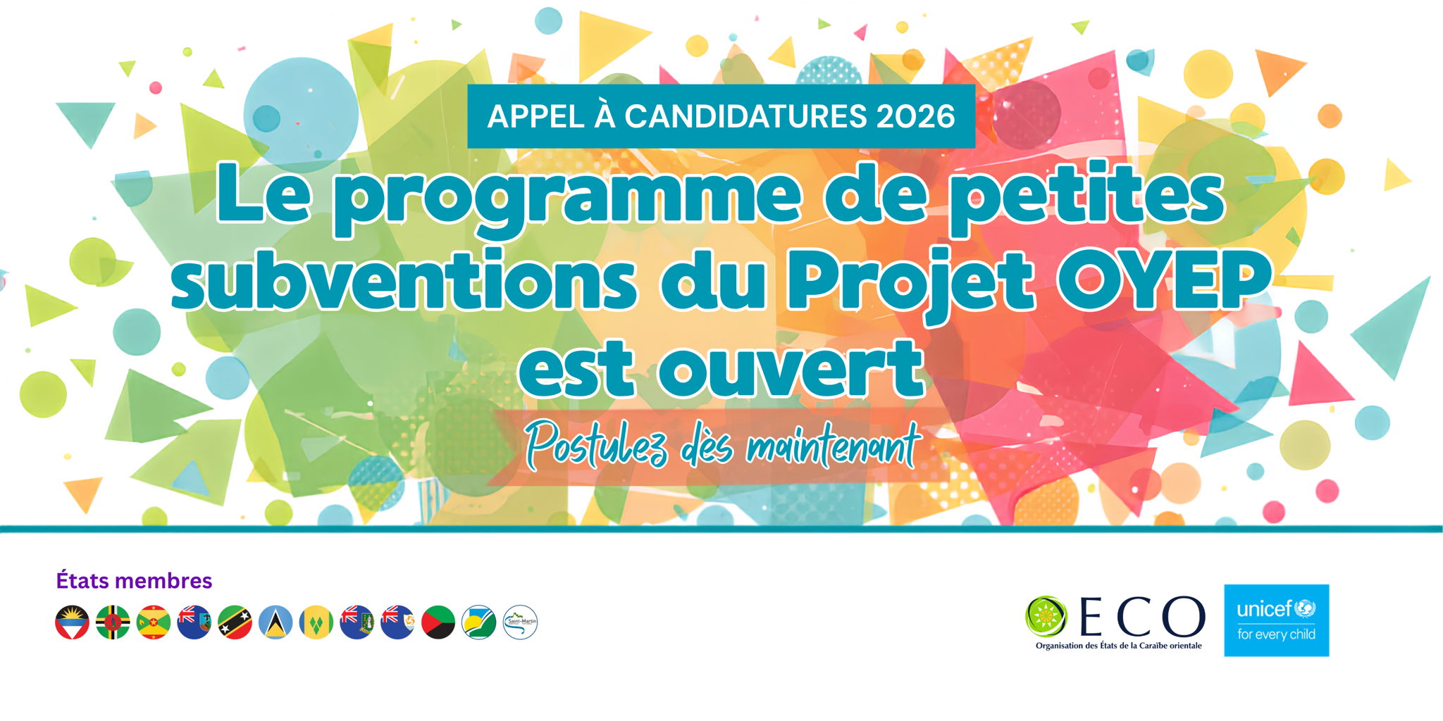 Programme ouvert à tous les États membres de l'OECO Programme ouvert à tous les États membres de l'OECO