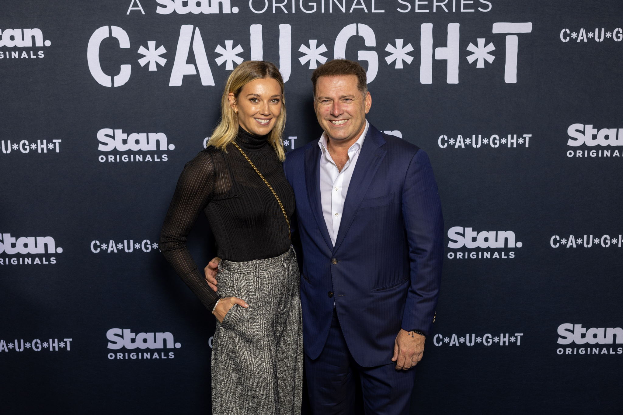Jasmine and Karl Stefanovic Jasmine and Karl Stefanovic