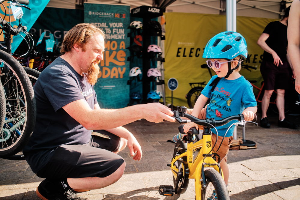 2024's edition offered bike test rides for all ages