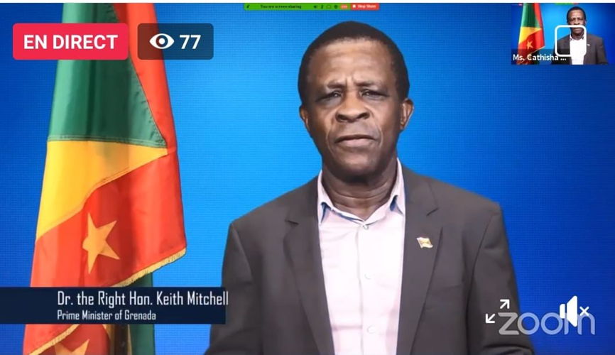 Prime Minister of Grenada and Incoming Chairman of the OECS Authority, Dr. The Rt. Hon. Keith Mitchell. Photo courtesy the Collectivité Territoriale de Martinique (CTM).