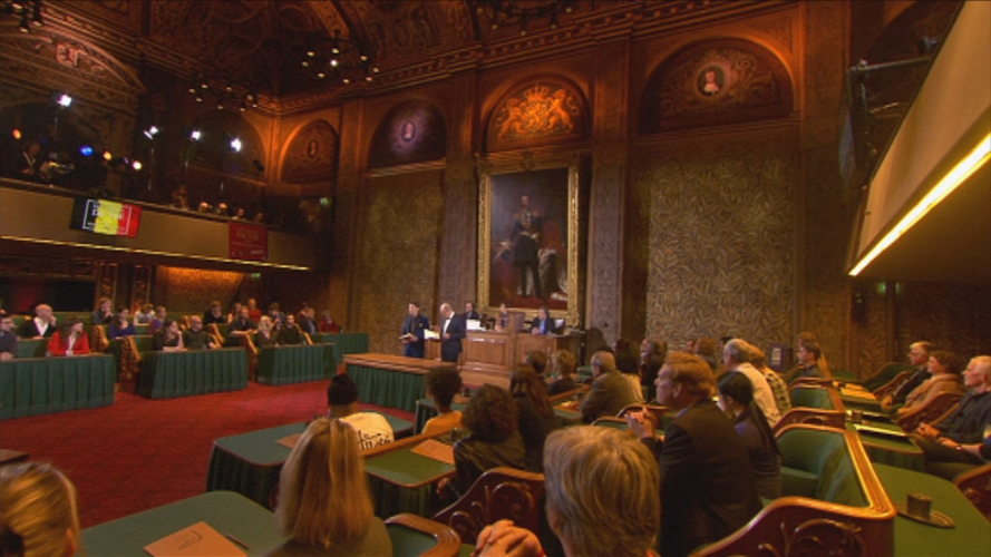 Het Groot Dictee - Het Vlaamse vak - (c) Men at Work / VRT