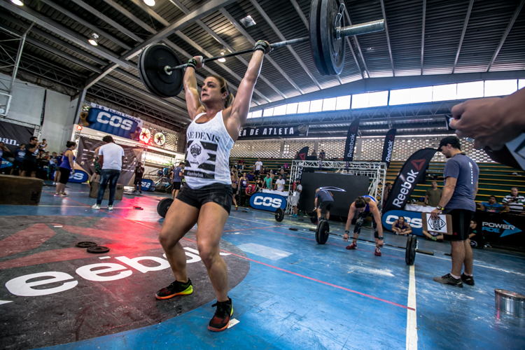 Mae Denis, Atleta Reebok, quien consiguió el segundo lugar en la categoría RX