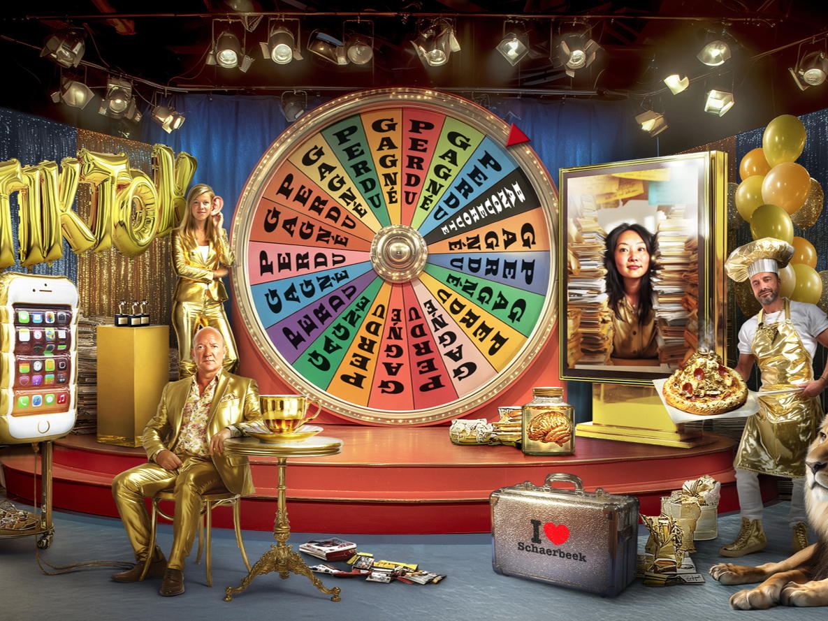 mortierbrigade organise une loterie avec “The Wheel of Fame & Fortune”