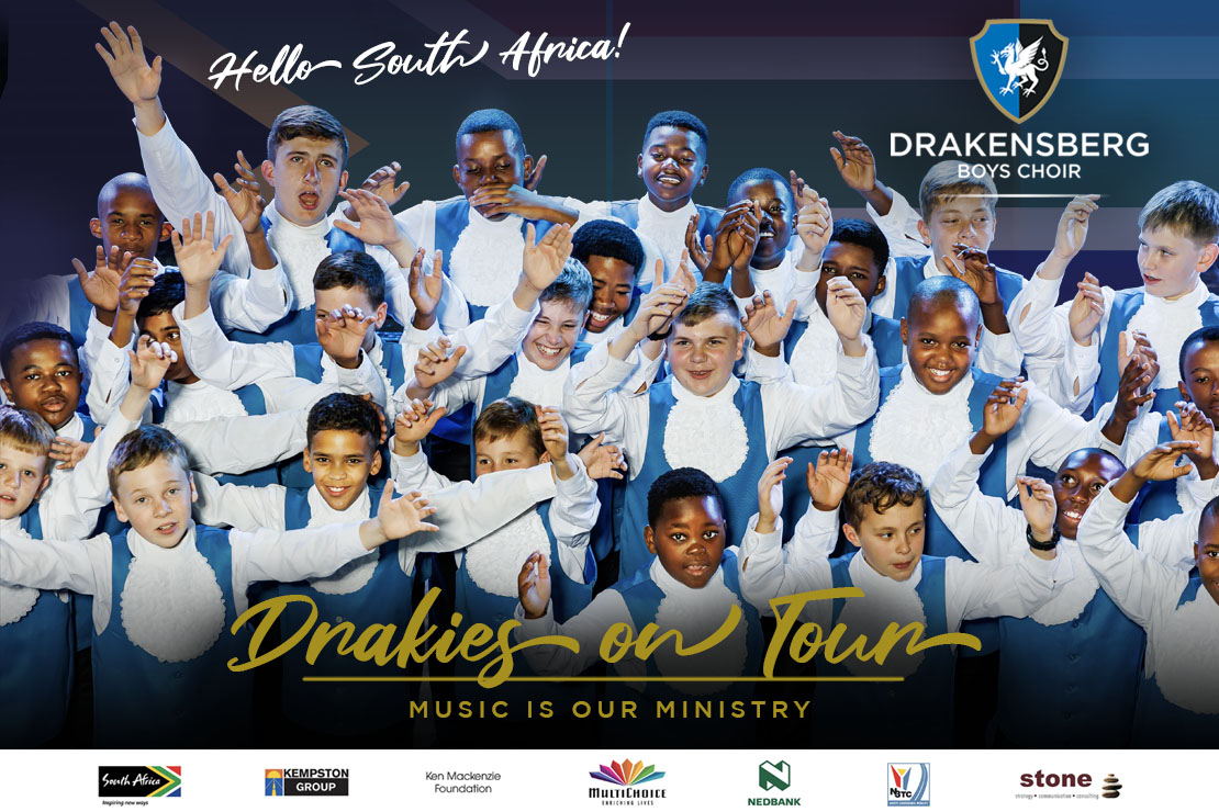 The Drakies sing a big hello across South Africa on the 2025 National Tour