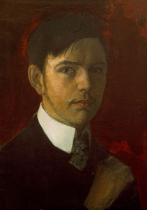 "Self-portrait, 1906," August Macke. AKG8497 © akg-images