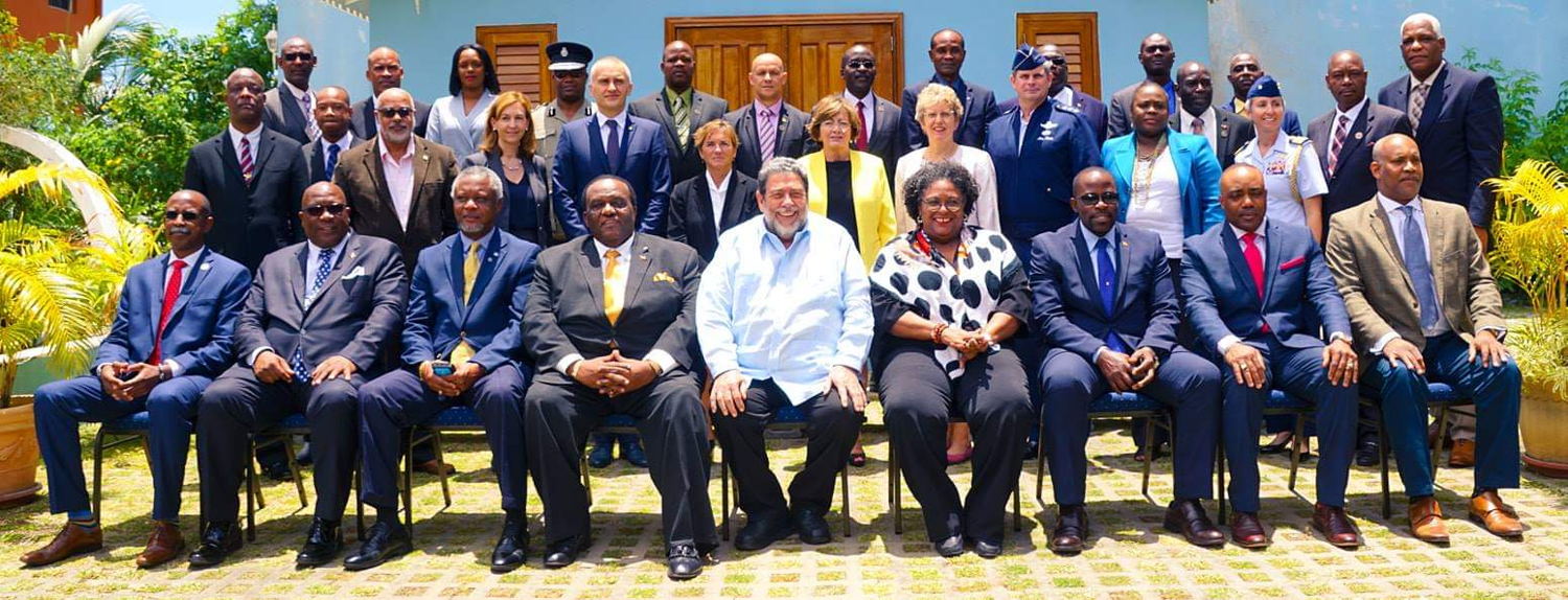 Delegates at the RSS Council of Ministers Meeting in Saint Vincent and the Grenadines 