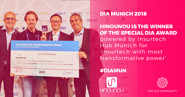 HiNounou wins Digital Insurance Agenda Munich's first Special Award for Most Transformative Impact