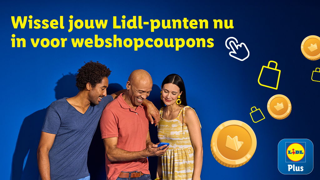 Spaarprogramma van Lidl Plus-app breidt uit naar webshop 
