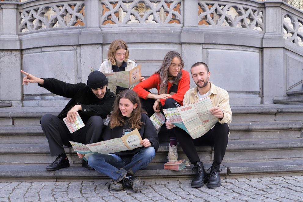 Leuvense jongeren maken toeristische gids van Leuven voor jonge bezoekers