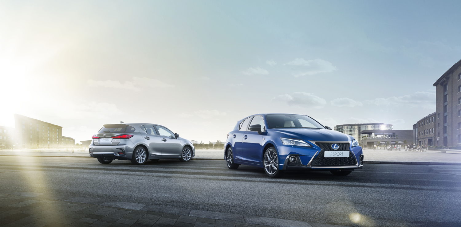Lexus CT200h Luxury and F SPORT