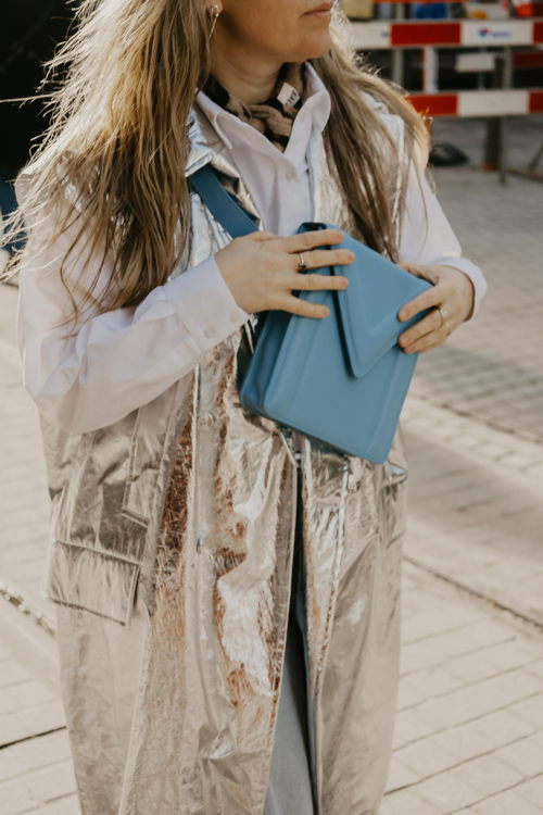 Mieke Dierkx - Belt bag bleu ciel -  €445 (2)
