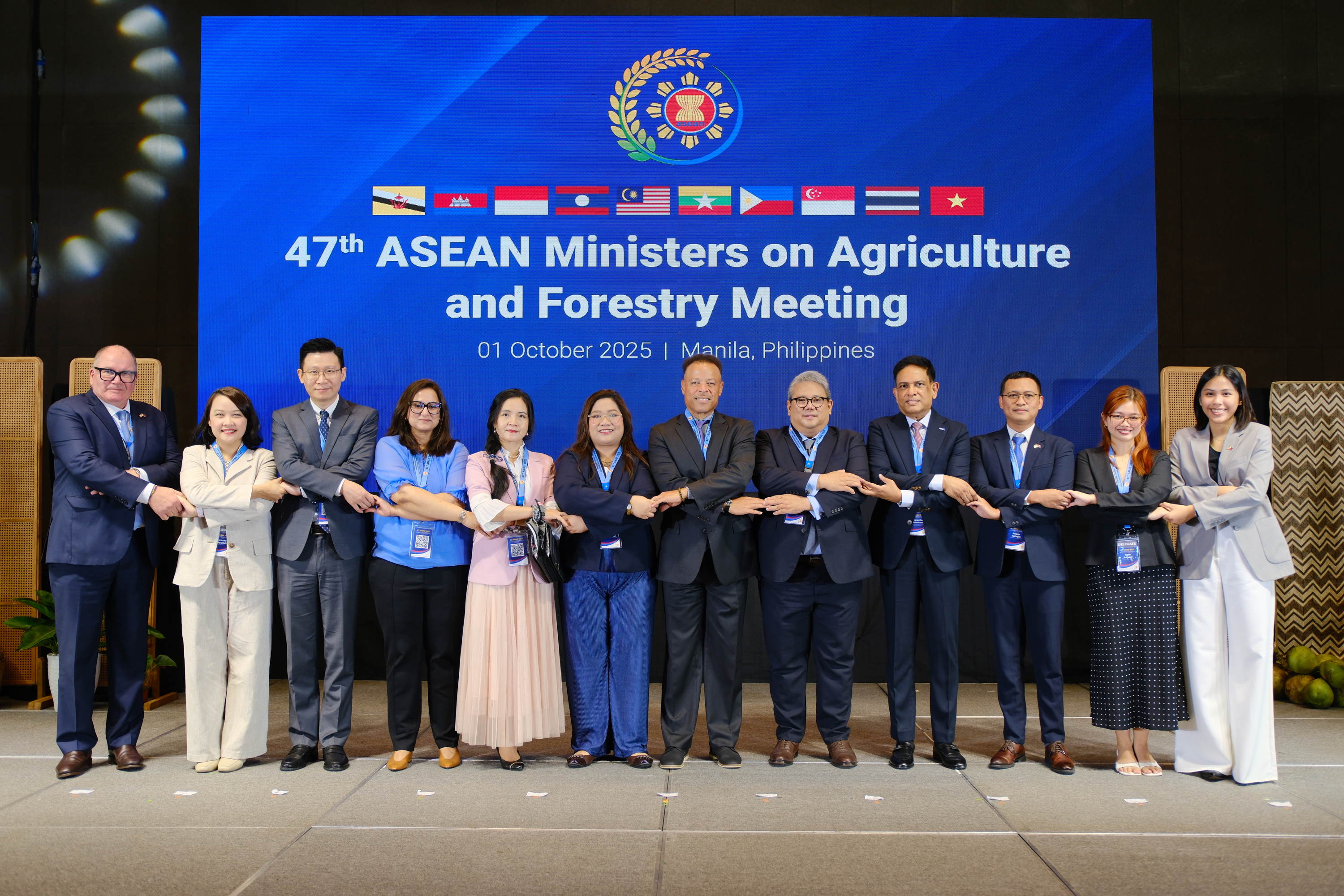 USABC Leads Business Delegation to the 47th ASEAN Agriculture and Forestry Ministers' Meeting (AMAF) in Manila
